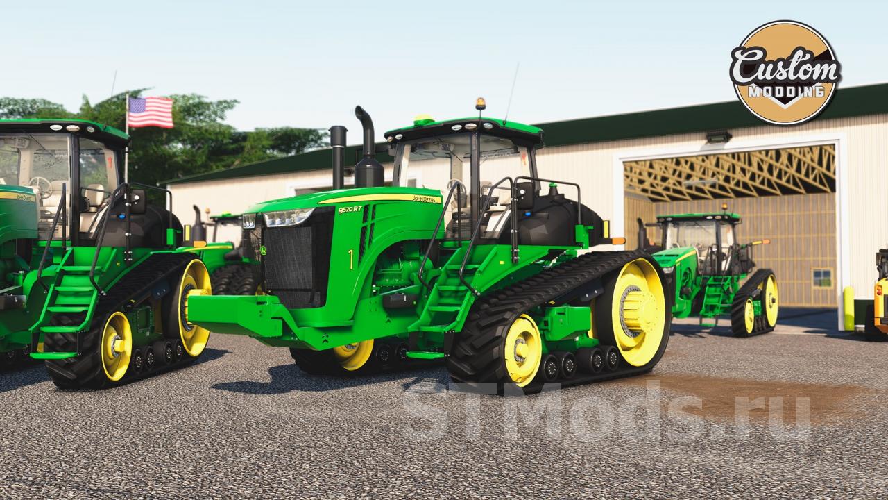 Скачать мод John Deere 9rt Series версия 1002 для Farming Simulator 2019 8462