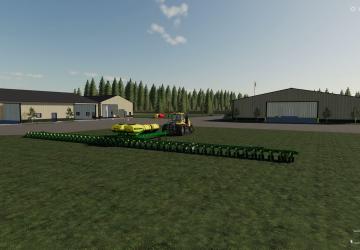 Мод John Deere DB120 версия 1.0.0.0 для Farming Simulator 2019 (v1.3.х)