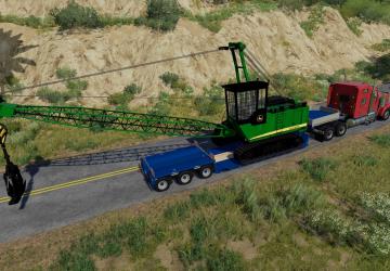 Мод John Deere Grapple Yarder версия 1.0 для Farming Simulator 2019 (v1.5.1)