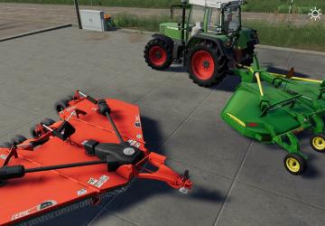 Мод John deere HX 15 and RHINO 4155 версия 1.0.0.0 для Farming Simulator 2019 (v1.4х)