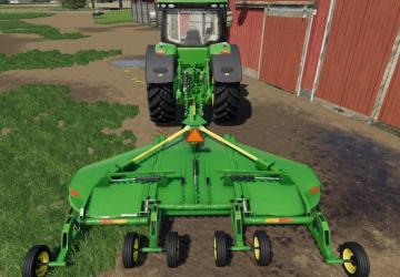 Мод John deere HX 15 and RHINO 4155 версия 1.0.0.0 для Farming Simulator 2019 (v1.4х)