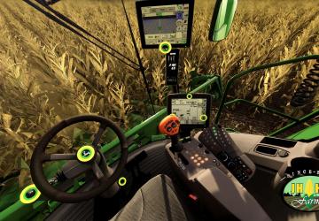 Мод John Deere S600 Series (2012-2017) версия 1.2.0.0 для Farming Simulator 2019 (v1.5.x)