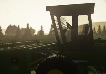 Мод John Deere Windrower версия 1.0.0.0 для Farming Simulator 2019 (v1.7.x)