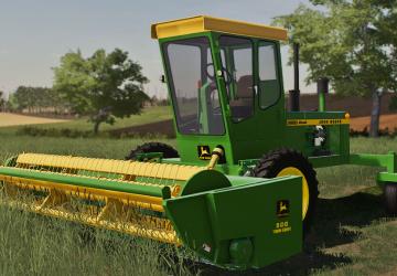 Мод John Deere Windrower версия 1.2.0.0 для Farming Simulator 2019