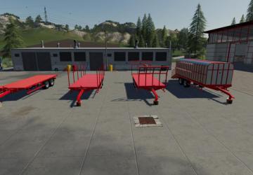 Мод Johnston Brother Modular Trailer версия 1.0.0.3 для Farming Simulator 2019 (v1.5.x)