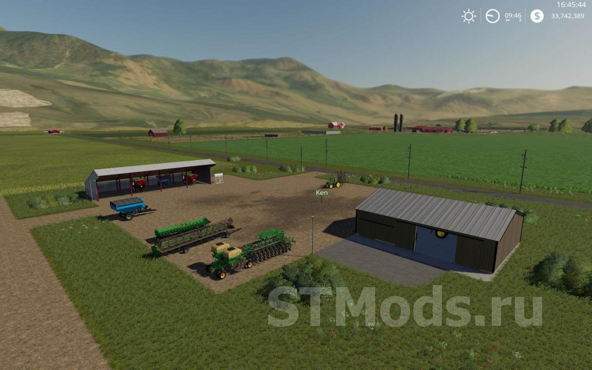 Скачать Jones Dairy Farm версия 12 для Farming Simulator 2019 V1201 9916