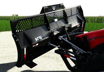 Мод K9 Dozer Blade версия 1.0.0.0 для Farming Simulator 2019 (v1.7.1.0)