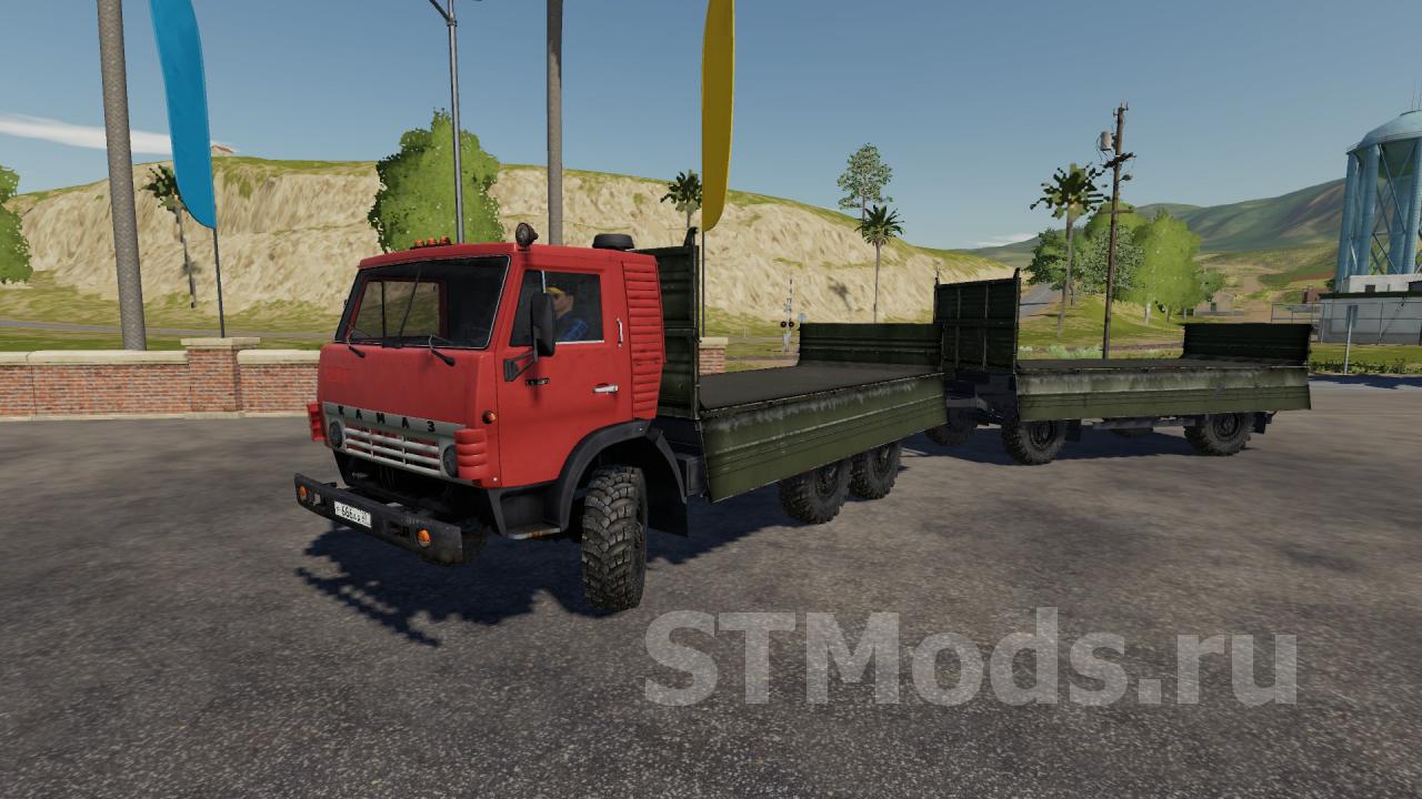 Скачать мод КамАЗ-4310 версия 1.0.0.0 для Farming Simulator 2019 (v1.3.x)