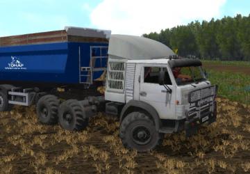 Мод КамАЗ-4310 Турбо-тягач версия 1.0.0.3 для Farming Simulator 2019 (v1.7.x)