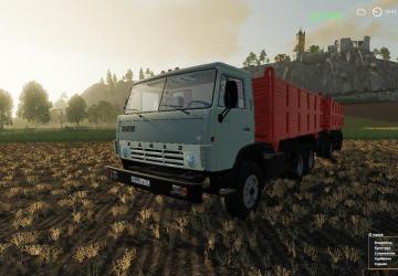 Мод КамАЗ 55102 и Нефаз 8560 версия 1.0 для Farming Simulator 2019 (v1.5.x)