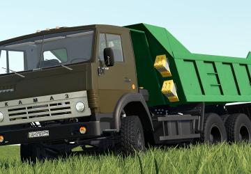 Мод КамАЗ-55111 версия 1.0.0.0 для Farming Simulator 2019 (v1.6.x)