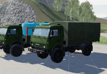 Мод КамАЗ «Mustang» 4Х4 версия 1.0.1.0 для Farming Simulator 2019 (v1.4.x)