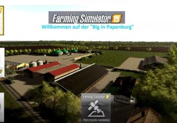 Карта «Big in Papenburg» версия 1.1.0.0 для Farming Simulator 2019 (v1.7.x)