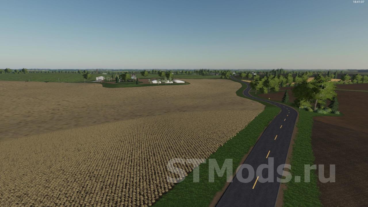 Скачать Карта Clover Creek версия 1001 для Farming Simulator 2019 V12x