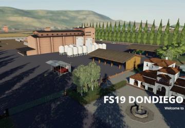 Карта «Dondiego Map» версия 1.2 для Farming Simulator 2019 (v1.2.0.1)