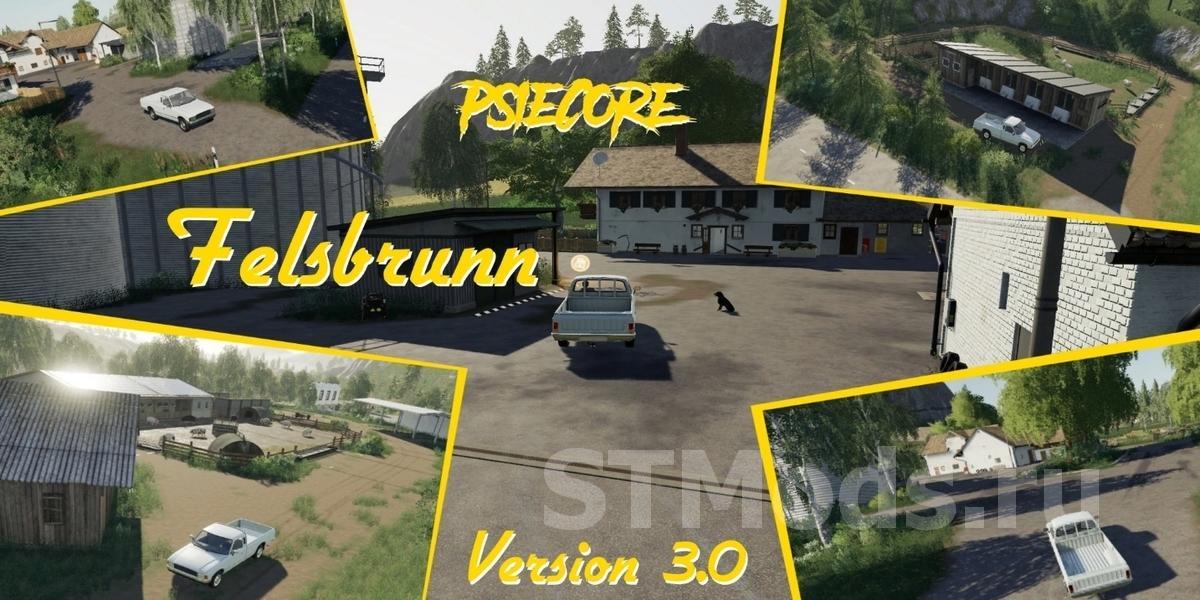 Скачать Карта Felsbrunn Conversion Multiplayer Capable V40 для Farming Simulator 2019 V1201 5766