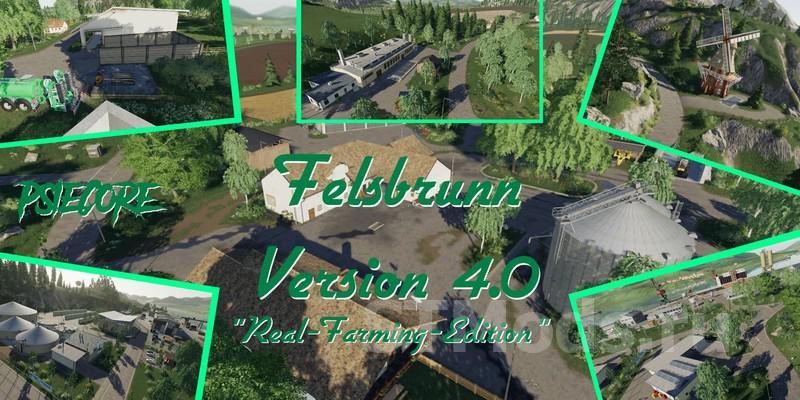 Скачать Карта Felsbrunn Conversion Multiplayer Capable V40 для Farming Simulator 2019 V1201 4418