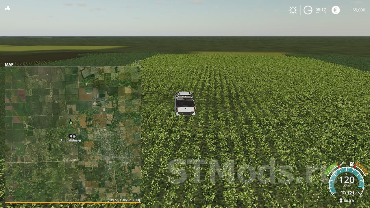 Скачать Карта «Гладкая пустая» версия 1.0.0.0 для Farming Simulator