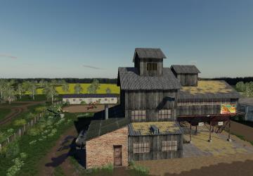 Карта «Колхоз Партсъезд» версия 1.5 для Farming Simulator 2019 (v1.7.1.0)
