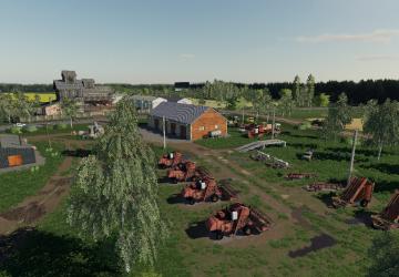 Карта «Колхоз Партсъезд» версия 1.5 для Farming Simulator 2019 (v1.7.1.0)