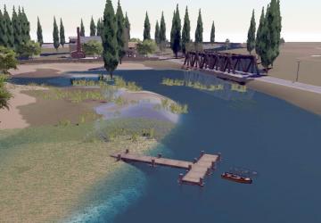 Карта «Lands of river Po» версия 1.0.0.1 для Farming Simulator 2019
