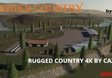 Карту Карта «Rugged Country» версия 1.1 для Farming Simulator 2019 (v1.3.х)