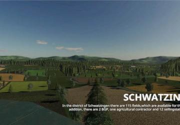 Карта «Schwatzingen Map» версия 2.0 для Farming Simulator 2019 (v1.4)