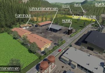 Карта «Schwatzingen Map» версия 2.0 для Farming Simulator 2019 (v1.4)