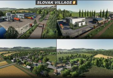 Карта «Slovak Village» версия 1.1.0.0 для Farming Simulator 2019 (v1.5.x)