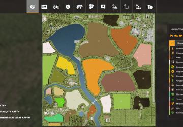 Карту Карта «Зеленая долина» версия 1.1.0.1 для Farming Simulator 2019 (v1.5.x)