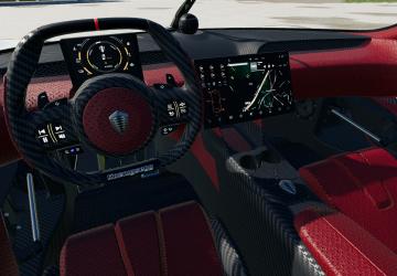 Мод Koenigsegg Gemera Electric версия 1.0.0.0 для Farming Simulator 2019 (v1.7x)