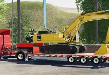 Мод Komatsu PC300 версия 1.0.0.0 для Farming Simulator 2019 (v1.7.x)