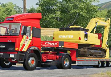 Мод Komatsu PC300 версия 1.0.0.0 для Farming Simulator 2019 (v1.7.x)