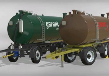Мод Kotte Garant Tanktrailer версия 1.0.0.0 для Farming Simulator 2019 (v1.5.x)