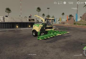 Мод Krone Big X 1180 By None версия 1.0 для Farming Simulator 2019