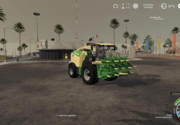 Мод Krone Big X 1180 By None версия 1.0 для Farming Simulator 2019