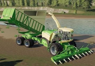 Мод Krone Bigx580 Cargo версия 1.0.0.0 для Farming Simulator 2019