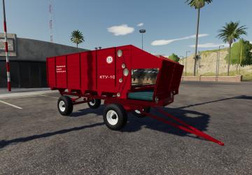 Мод КТУ-10 версия 2.0 для Farming Simulator 2019 (v1.3.x)