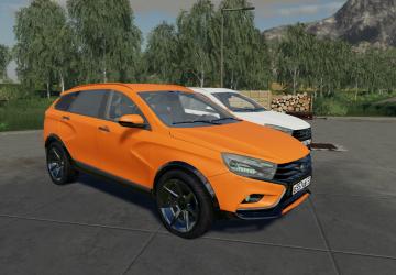 Мод Lada Vesta версия 1.0 для Farming Simulator 2019 (v1.5.x)