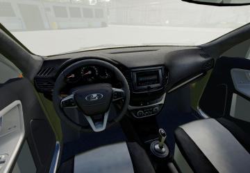 Мод Lada Vesta версия 1.0 для Farming Simulator 2019 (v1.5.x)