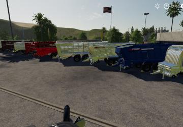 Мод Ladewagen Mod pack версия 1.0.0.0 для Farming Simulator 2019 (v1.4х)