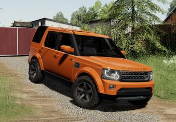 Мод Land Rover Discovery 4 версия 1.0.0.0 для Farming Simulator 2019 (v1.5x)