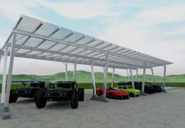 Мод Large Glass Shed версия 1.0 для Farming Simulator 2019 (v1.7.x)