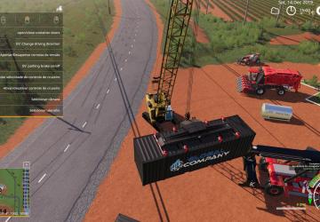 Мод Liebherr HS875HD версия 0.1 для Farming Simulator 2019 (v1.5.x)