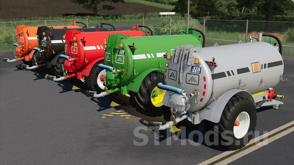 Скачать мод Lizard 2500r Slurry Spreader версия 1000 для Farming Simulator 2019 V15х 5370
