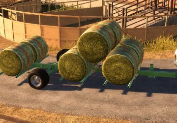 Мод Lizard Bale Hauler версия 1.0.0.0 для Farming Simulator 2019