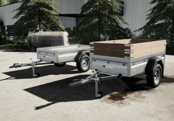 Мод Lizard Car Trailer версия 1.3.0.0 для Farming Simulator 2019 (v1.7x)