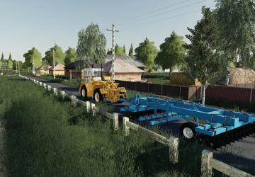 Мод M402 Disc Harrow версия 1.2 для Farming Simulator 2019 (v1.6.0.0)