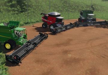 Мод MacDon FD75 (35, 40, 45 PES) версия 1.0 для Farming Simulator 2019 (v1.3.0.1)