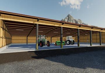 Мод Machine Shelter версия 1.1.0.0 для Farming Simulator 2019 (v1.7.x)